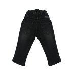 Kids Denims Regular Fit Dark Grey Jeans