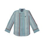 Cotton Full Sleeves Vertical Stripes Shirt - Multicolor