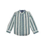 Cotton Full Sleeves Vertical Stripes Shirt - Multicolor