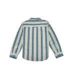 Cotton Full Sleeves Vertical Stripes Shirt - Multicolor