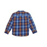 Cotton Full Sleeves Checker Shirt Multi Color
