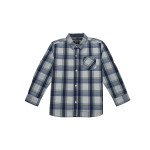 Cotton Full Sleeves Checker Shirt Multi Color