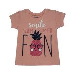 Girls Tshirt Peach