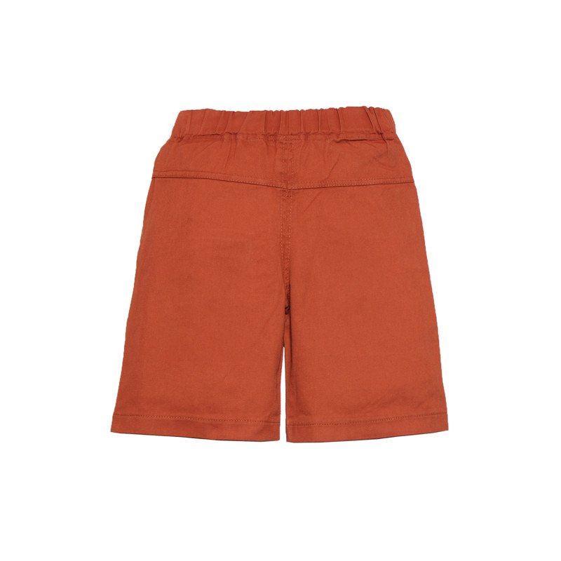 Boys Cotton Shorts Orange