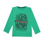 Doreme Cotton Full Sleeves T-Shirt Text Print