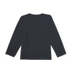 Doreme Cotton Full Sleeves Printed T-Shirt - Black