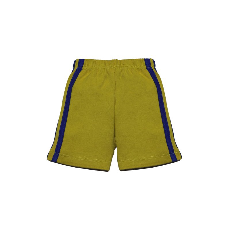 Kids Cotton Shorts- Mustard Color