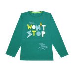 Doreme Cotton Full Sleeves T-Shirt Text Print