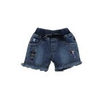Girls Fancy Denim Shorts