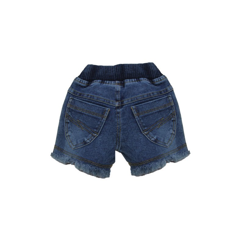 Girls Fancy Denim Shorts