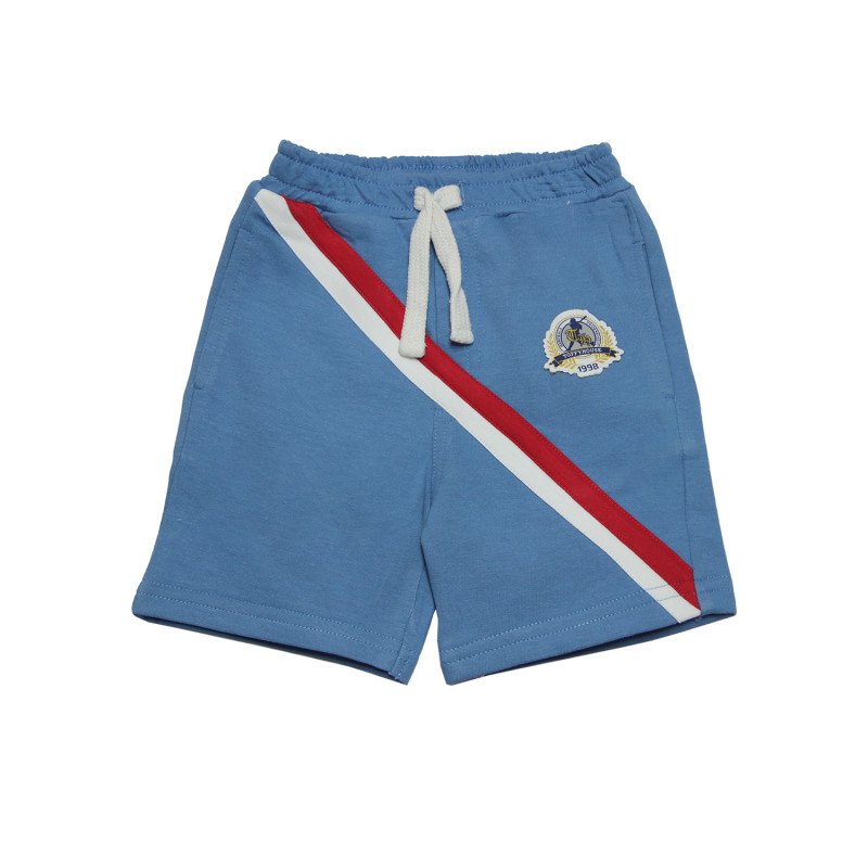 Boys Cotton Shorts Blue