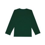 Doreme Cotton Full Sleeves T-Shirt Text Print - Green