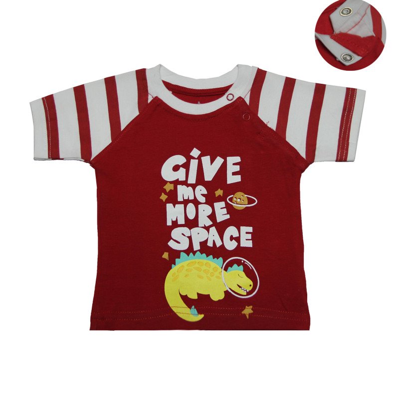 Tinyo Tshirt Short Set Red