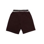Boys Cotton Shorts Maroon