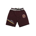 Boys Cotton Shorts Maroon