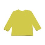 Txxi Junior Cotton Full Sleeves T-Shirt Text Printed  - Yellow