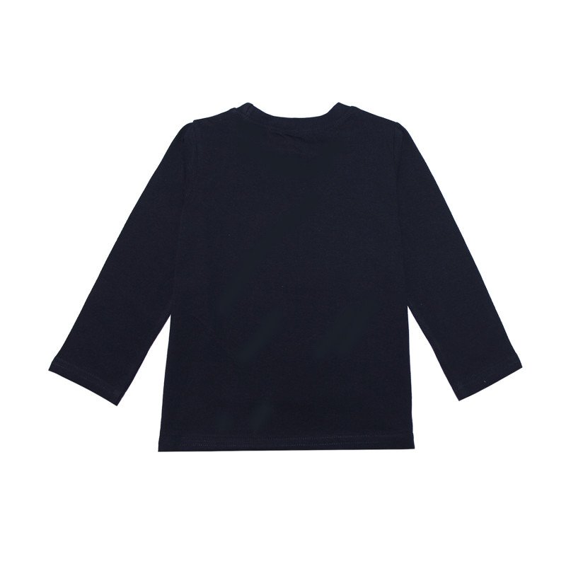 Txxi Junior Cotton Full Sleeves T-Shirt Text Printed  - Blue