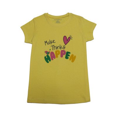 Girls Tshirt Yellow