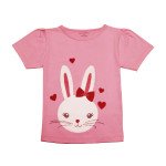Girls Printed Top and Shorts Set
