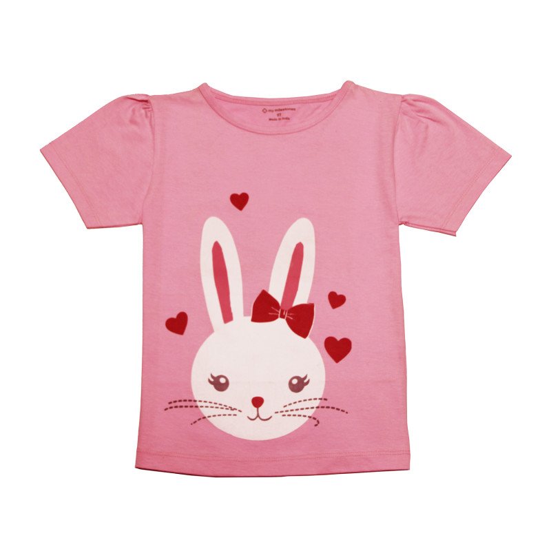Girls Printed Top and Shorts Set