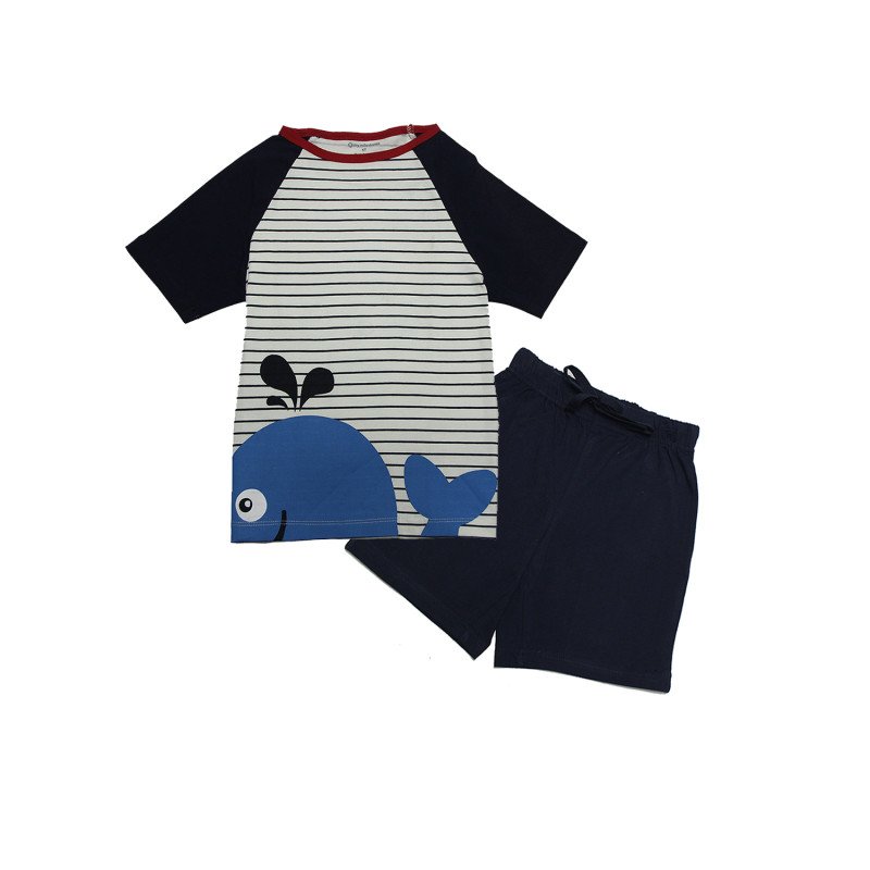 Printed Top and Shorts Set