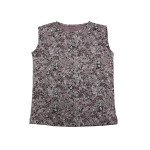 Floral Printed Sleeveless Top and Shorts Set