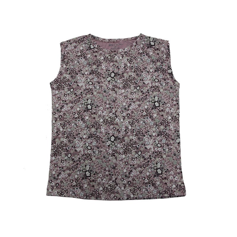 Floral Printed Sleeveless Top and Shorts Set