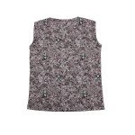 Floral Printed Sleeveless Top and Shorts Set