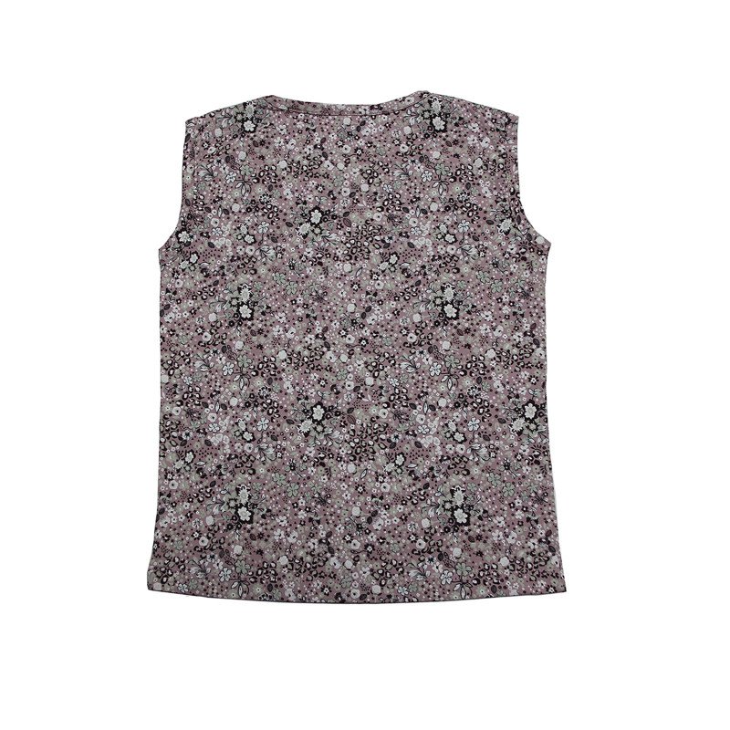 Floral Printed Sleeveless Top and Shorts Set