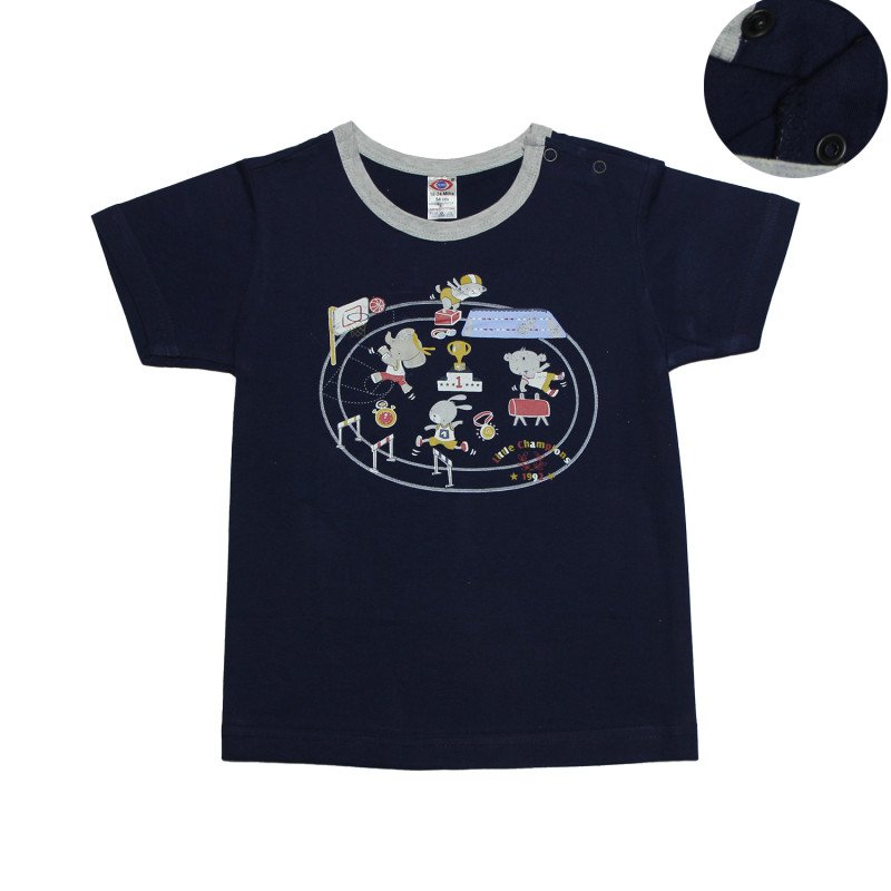 Tshirt short Set Black