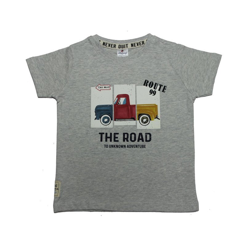 Ollypop Tshirt Grey