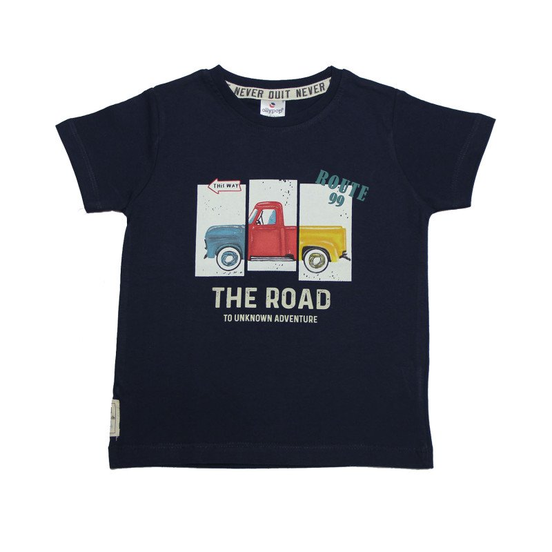 Ollypop Tshirt Navy Blue