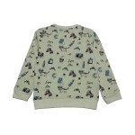Ollypop Fleece Sweatshirt - Off White Color
