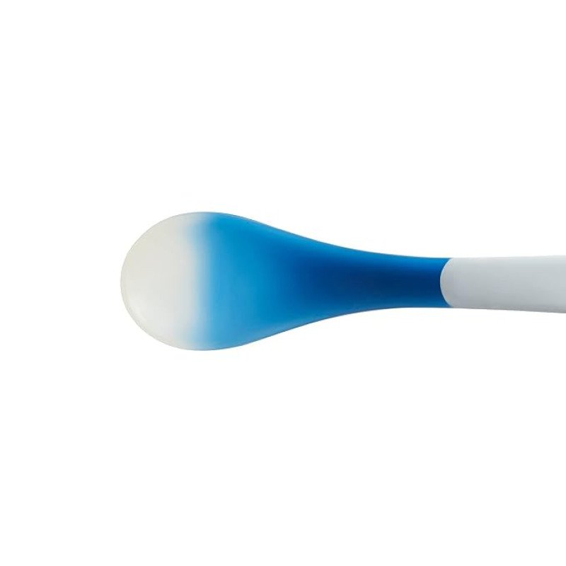 Munchkin White Hot Infant Safety Spoons (Multicolor, Pack of 4, Silicone)