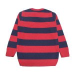 Boys' Red and Blue Stripes Sweater