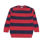 Boys' Red and Blue Stripes Sweater