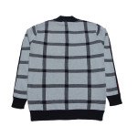 Boys' Sweater Checked - Grey Color