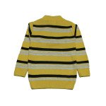 Boys' Stripes Sweater- Yellow Color