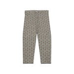 Printed Cotton Leggings Grey Color