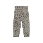 Printed Cotton Leggings Grey Color