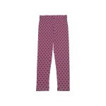 Printed Cotton Leggings Pink Color