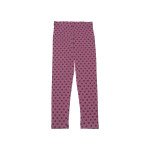 Printed Cotton Leggings Pink Color
