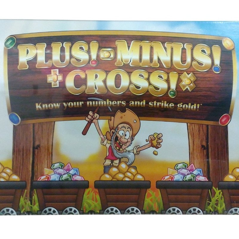 Funskool Plus Minus Cross Board Game