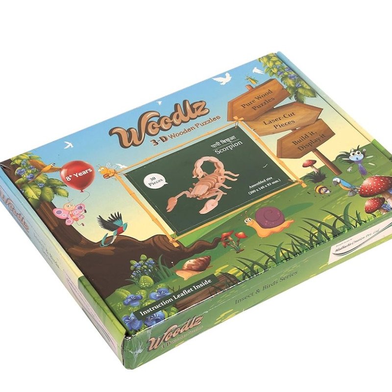 Woodlz 3D Puzzle Scorpion