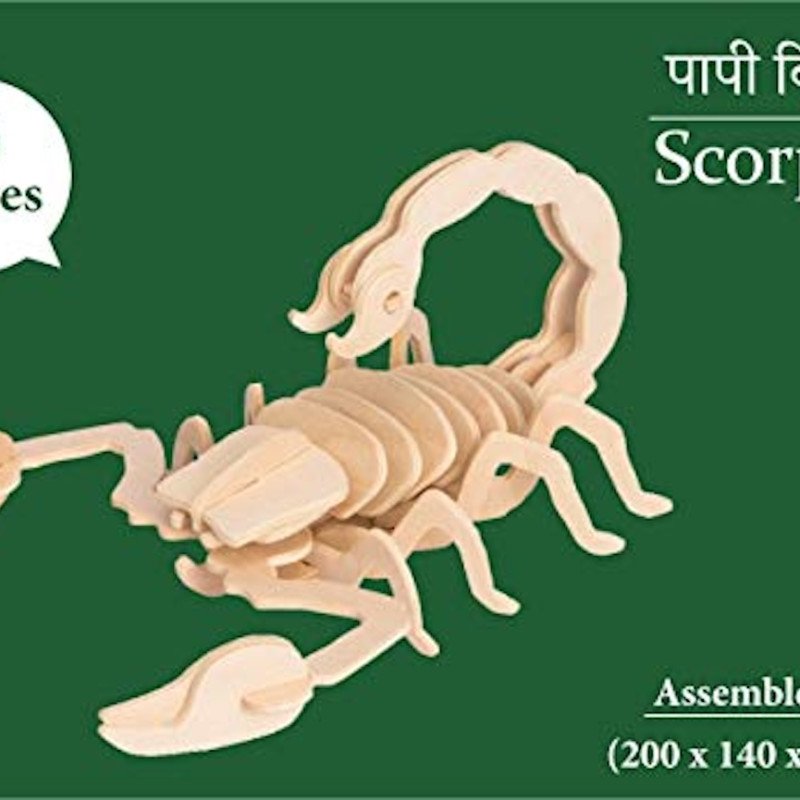 Woodlz 3D Puzzle Scorpion